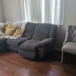 living room couch, moving can't take it with me have to sell quick