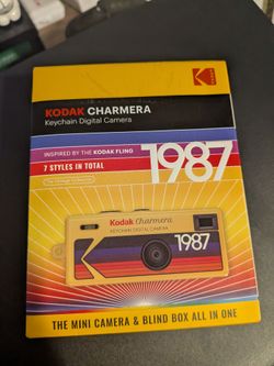 Kodak Charmera Keychain Digital Camera (Vintage Collection) – Open Box