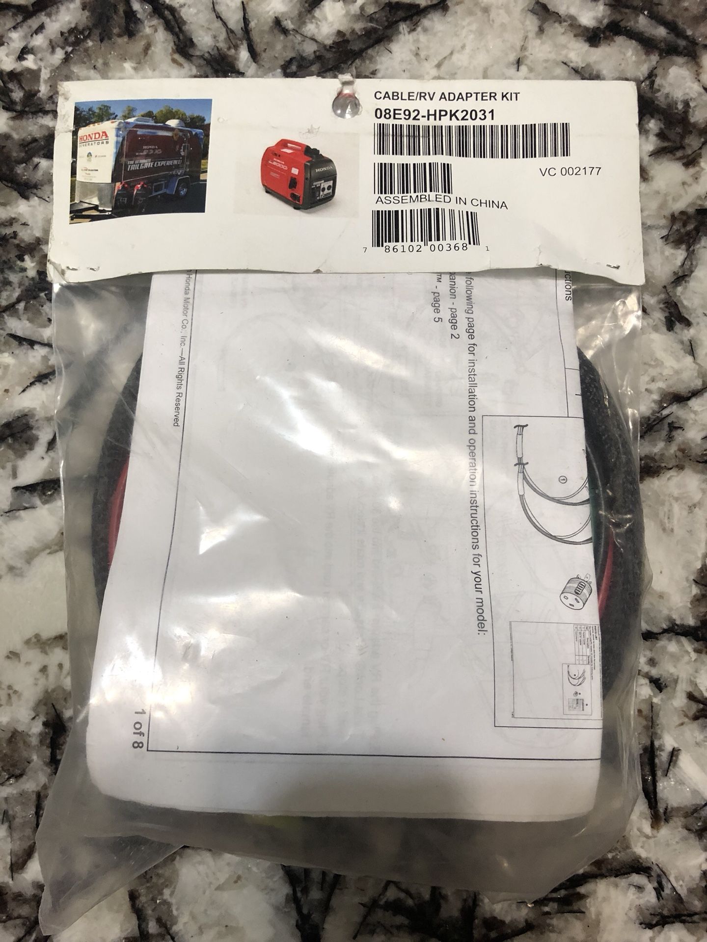 Honda Eu2000i Rv Parallel Cable Kit