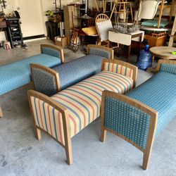 Bench Seats Upholstered Wood Chair Home Furniture ON SALE! 