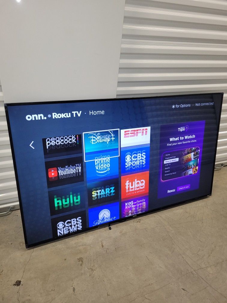 65" LED Roku Smart TV