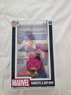 FUNKO COMIC COVERS THE AVENGERS - HAWKEYE & ANT-MAN (TARGET EXCLUSIVE) #22 NEW