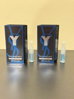 Yves Saint Laurent Y Iced Cologne EDT intense sample 1.2ml*2