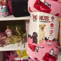 Snoppy Dog Blanket 