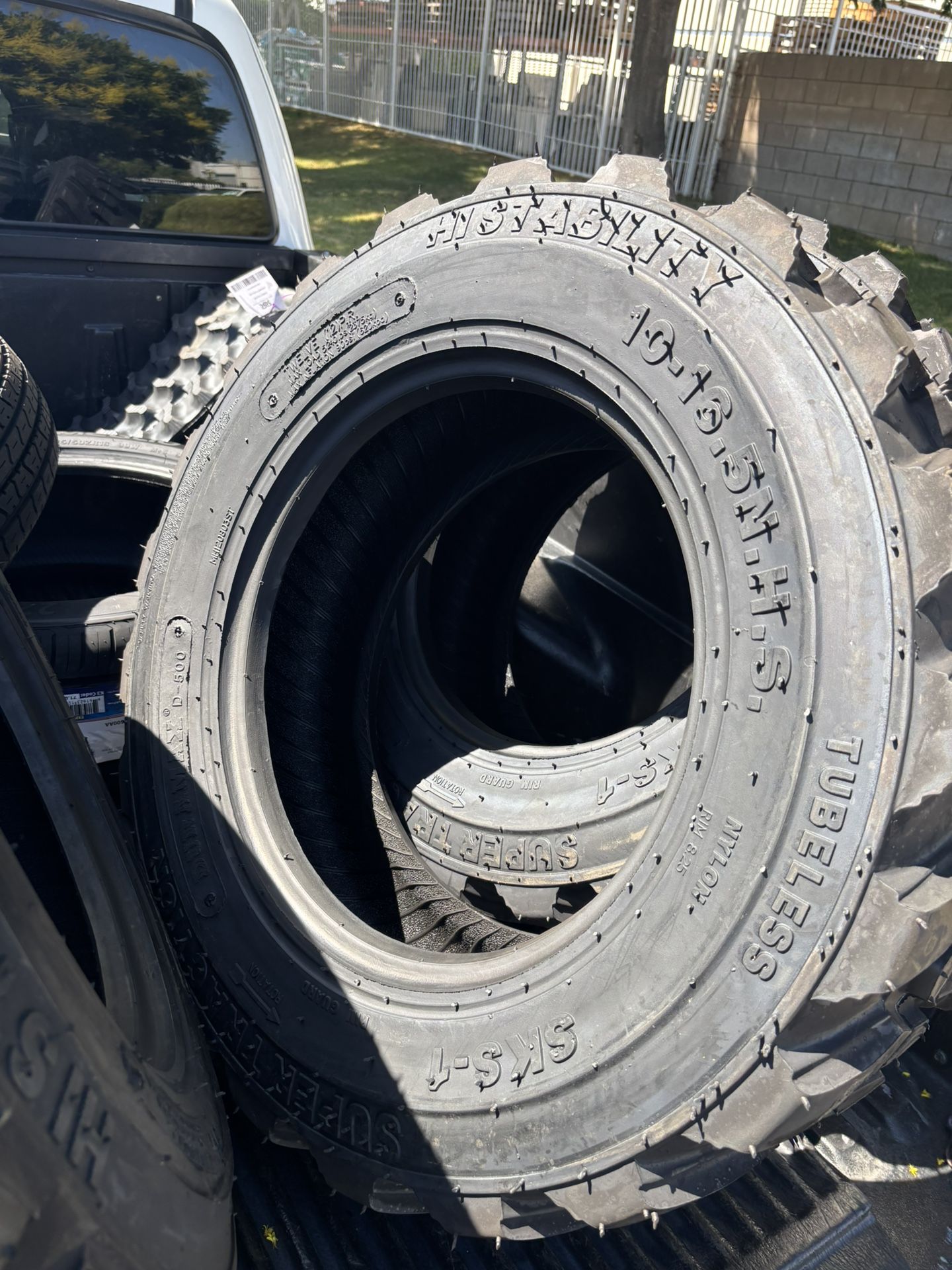 4 Bobcat Tires 10-16.5 $570 