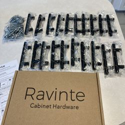  Cabinet Hardware 20 Pieces New