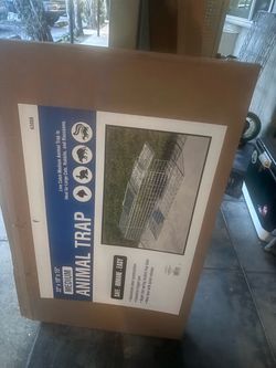 Live Catch Animal Trap 32x10x15 medium