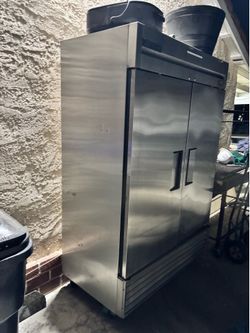 True Commercial Two-Door Reach-In Freezer