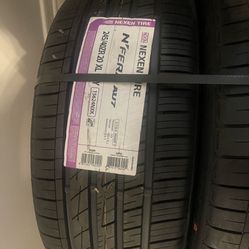Four Brand New Tires Asking Four Hundred 