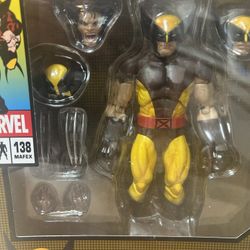 Wolverine Brown Suit No. 138 MAFEX MEDICOM MARVEL