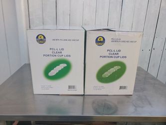 Lids for Restaurant Portion Cups 3.25oz, 4oz & 5.5oz