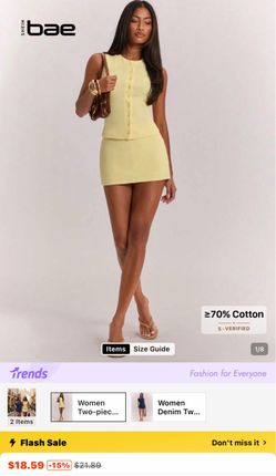 Shein Bae 2 piece set