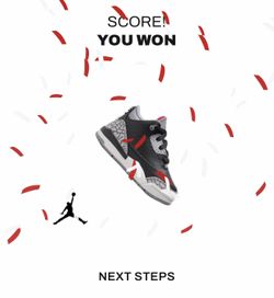 Black Cement 3’s Size 7c