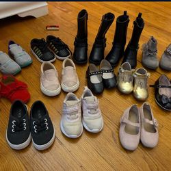 Girls Shoes And Boots Sizes 5-6 