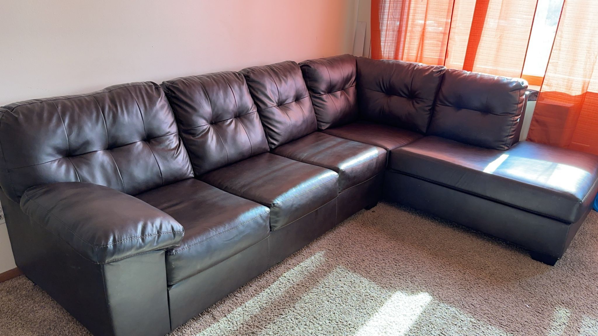 Leather Sofa