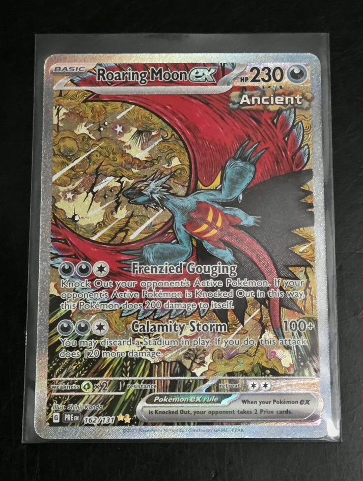 Roaring Moon Ex Pokemon Card