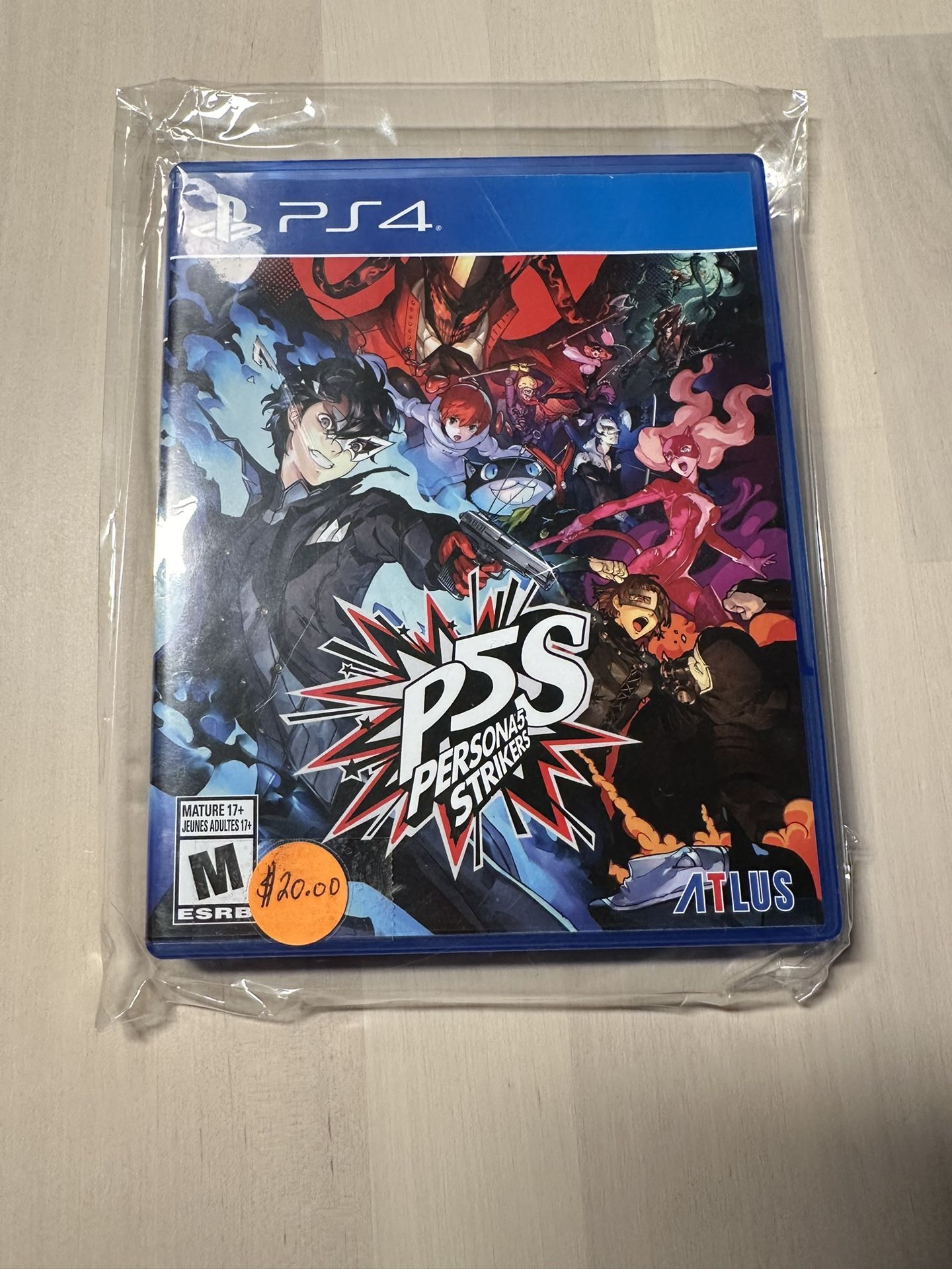 PS4 P5s Persona 5 Strikers