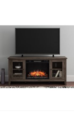 Tv Stand With Fireplace New