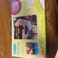 Brica GoShop Baby Shopping CartCover Grey Munchkin NEW 