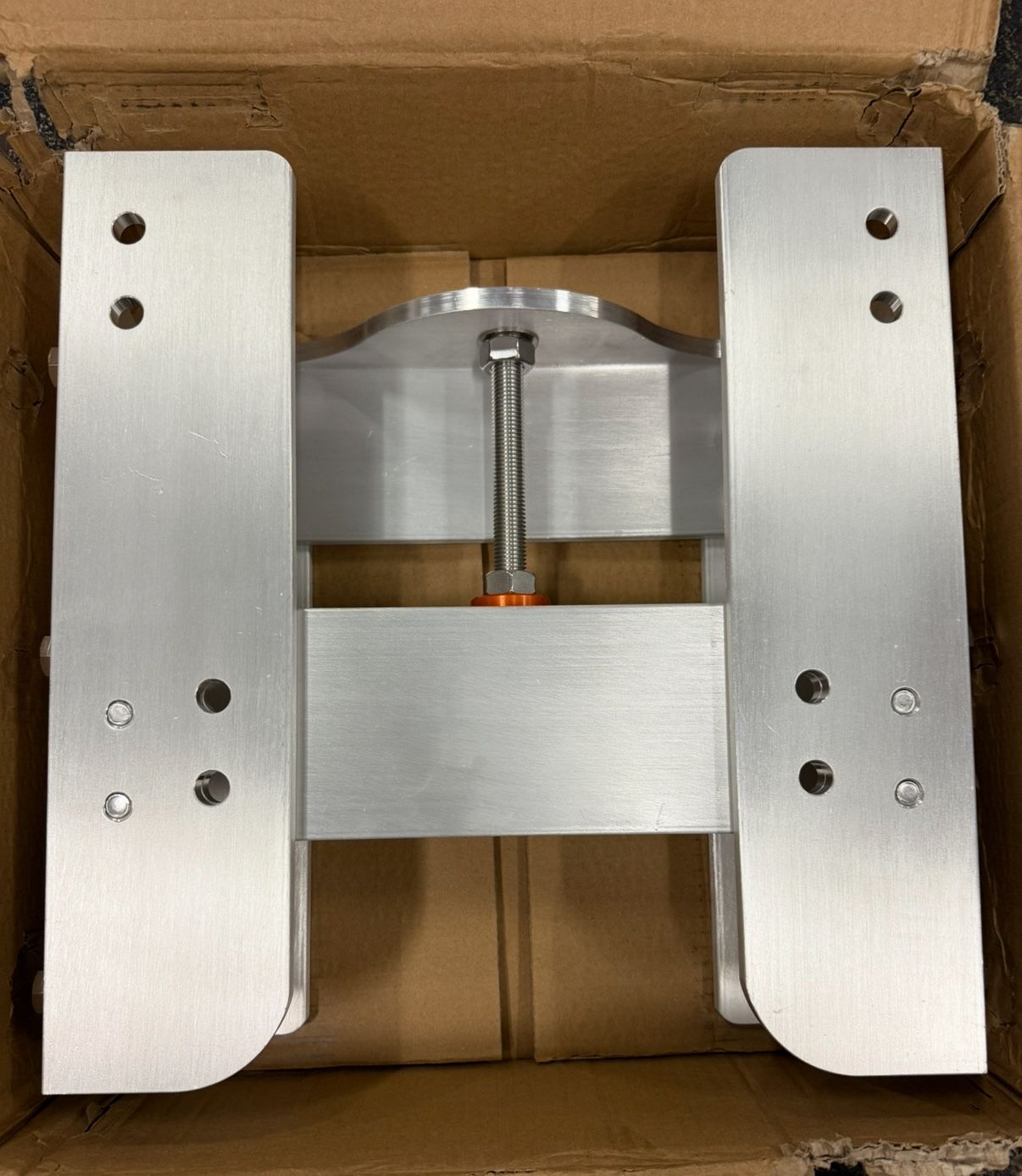 Jack Plate Aluminum Adjustable 8" Outboard Motor Jack Plate for Boat Steering System