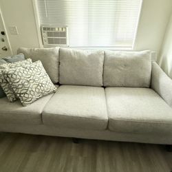 Like-New Gray Couch - $450 (Negotiable)