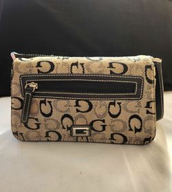 Vintage Guess Monogram Jacquard Mini Baguette Bag Y2K Deadstock Condition