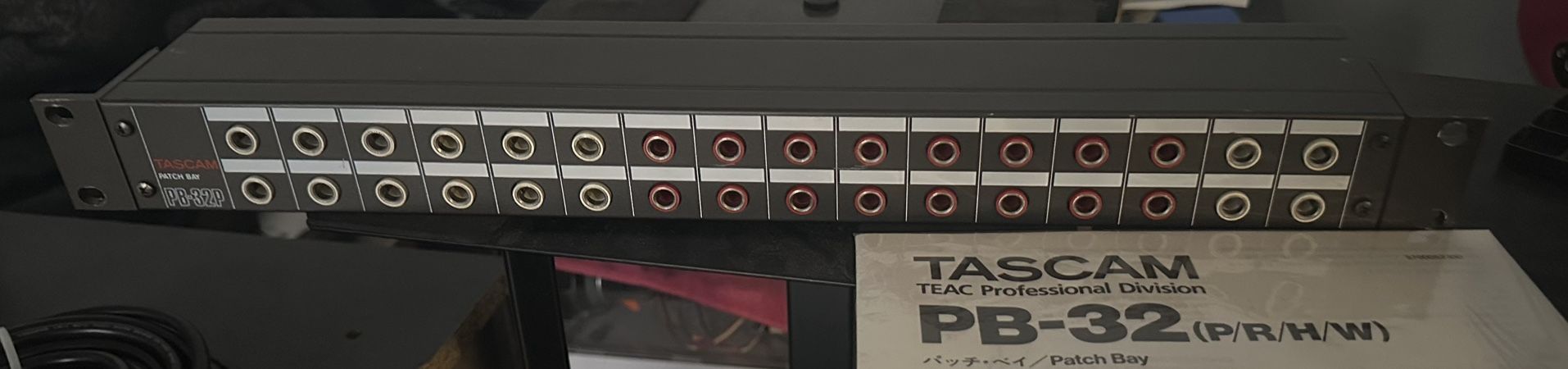 Tascam PB-32p Patch Bay (w/manual)