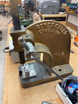 Vintage Royersford Excelsior No. 2 Arbor Press – Heavy Duty USA Made