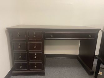 Computer Office Desk (Brown)