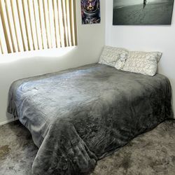Queen Mattress with Bed Frame