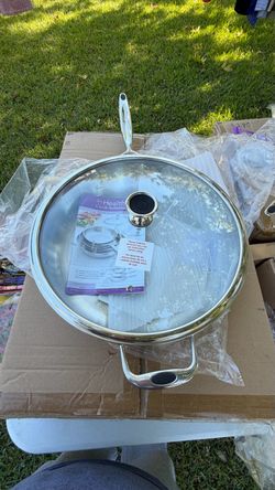Princess House PH Healthy Cook-Solutions Covered Pan — New Sartén Princess House PH Healthy Cook-Solutions con tapa — Nuevo
