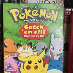 Pokémon Catch Em All The First Movie Trading Cards Game 