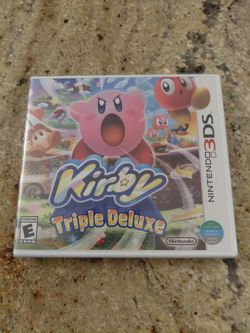 Kirby Triple Deluxe Nintendo 3DS New Sealed