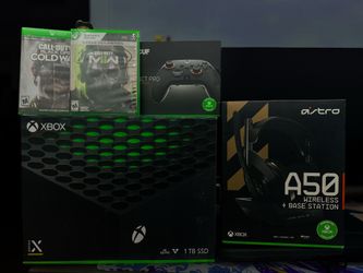 Xbox Series X Bundle with Games and Accessories