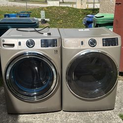 Washer and dryer GE