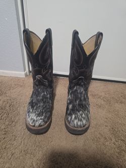 ROPER Hair on cowboy boot western boot