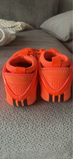 Adidas Harden Basketball Sneakers Orange. Size 9