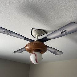 Hunter Baseball Ceiling Fan 44 Inches