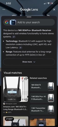 Bluetooth transmitter and battery charger