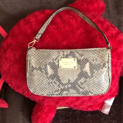 Michael Kors Original Embossed Snake Skin Small Bag