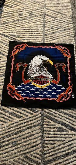 Vintage Harley-Davidson Eagle Bandana