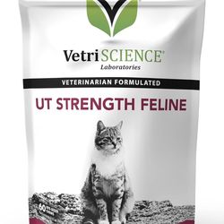 VETRISCIENCE UT Strength Feline Urinary Tract Support Supplement Chews for Cats NEW