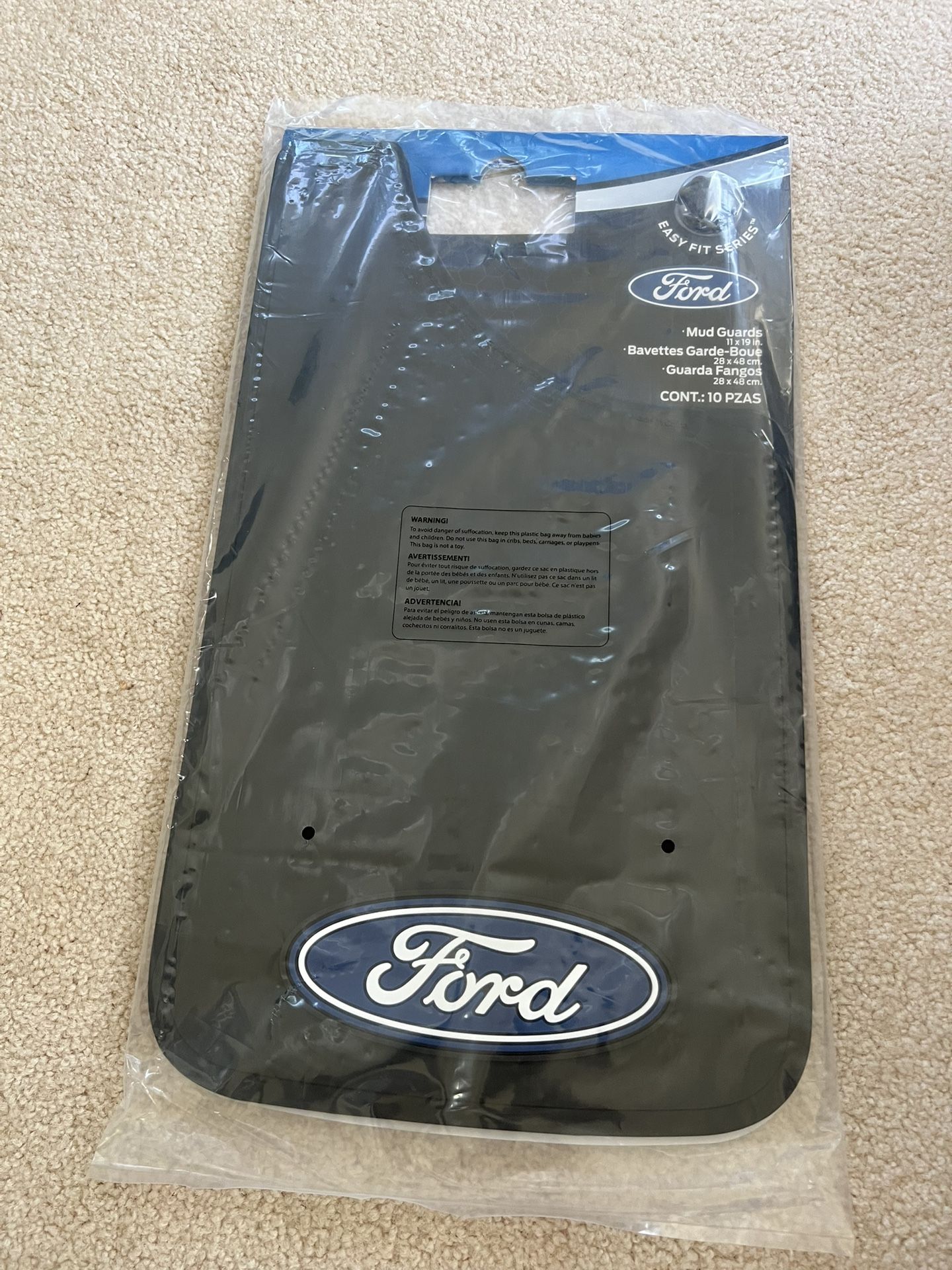 Plasticolor Ford Oval Mud Guards 11” X 19”