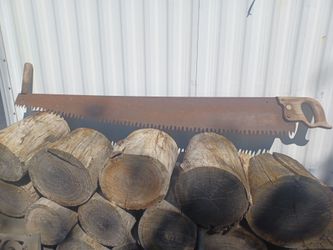 Antique Two-Man Crosscut Saw