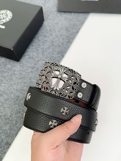 Chrome Hearts Men’s Belt With Box 2026 New