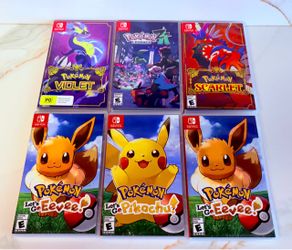6 Nintendo Switch Pokémon Games