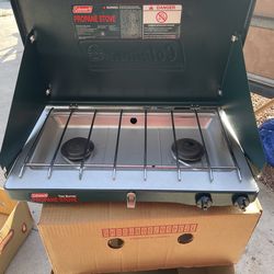 Coleman two burner propane stove