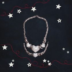 I love you necklace Large In Silver