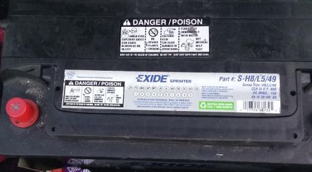 H8/L5/49 EXIDE Battery