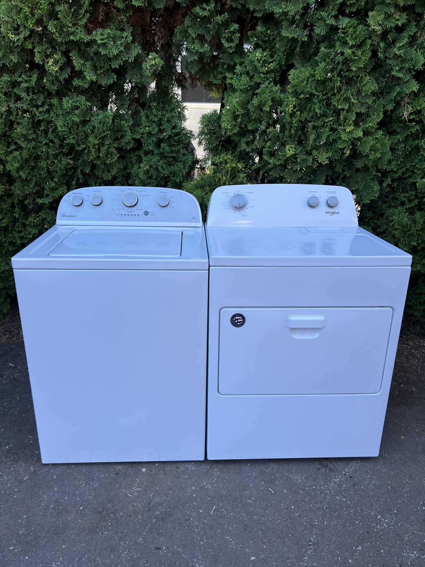 washer and dryer in good condition Whirlpool 💦